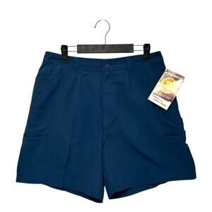 Sportif Savannah Short NWT Women's Sz 10 Lapis Blue SPF Sporty Casual Gorpcore